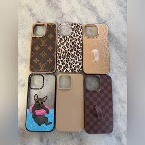 iPhone 14 Pro Max Phone Case Set of 6